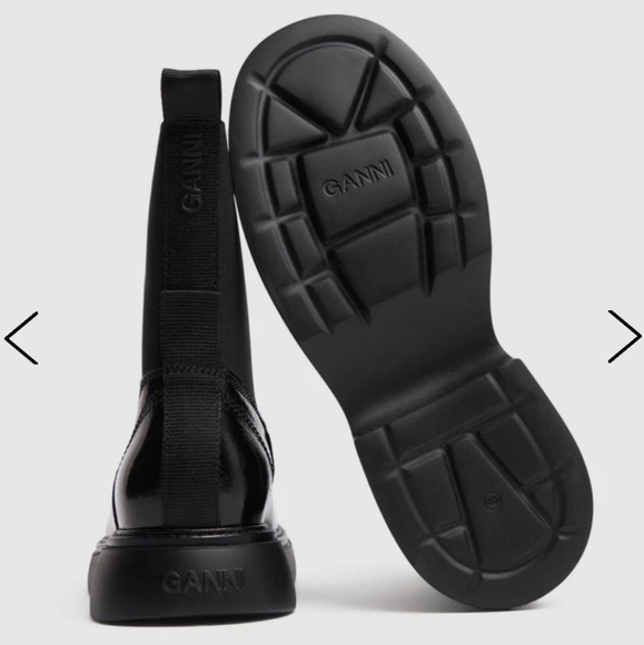 Ganni Everyday Leather Mid Chelsea Boot - Picture 12 of 17